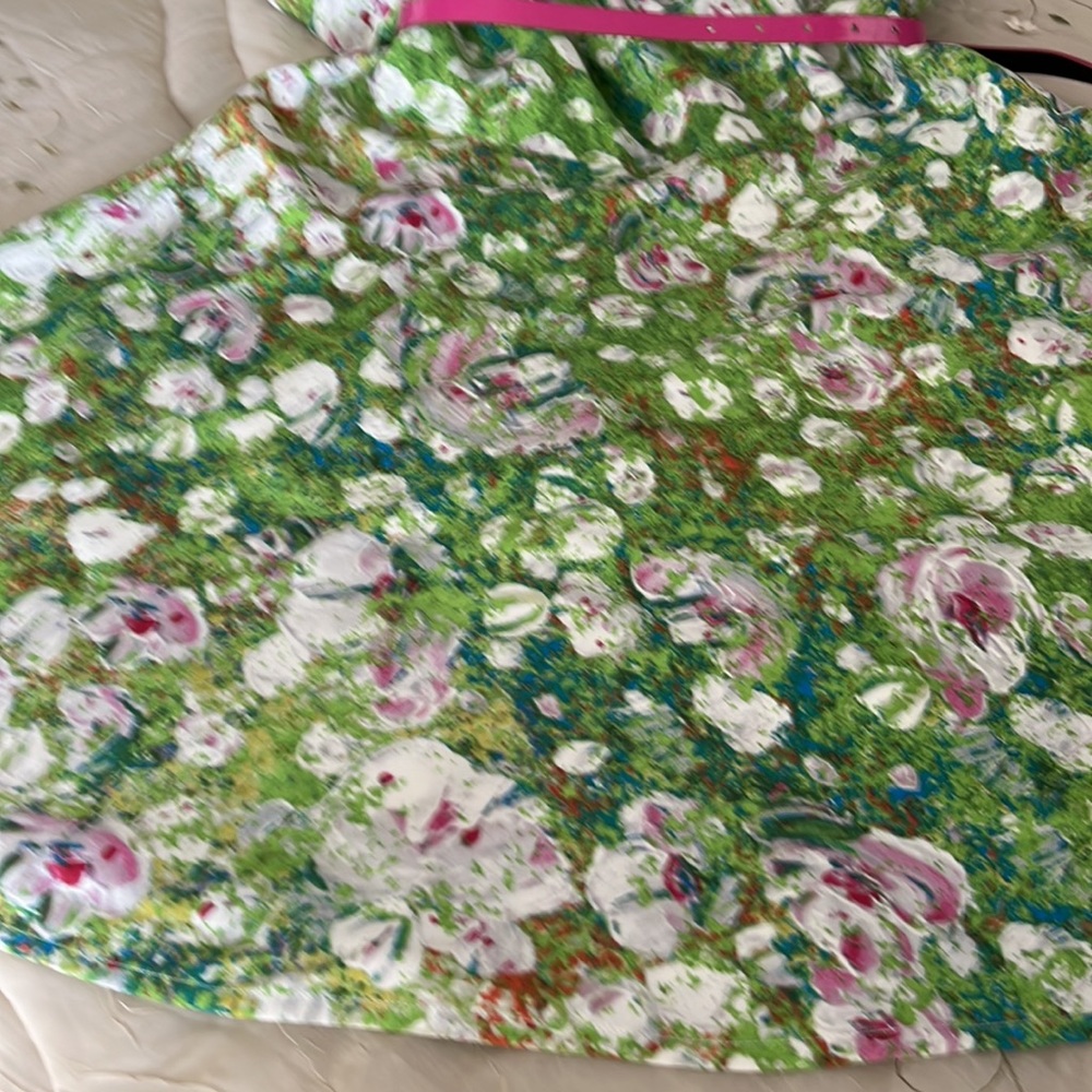 Floral print dress. Size 16. AGB   Flared skirt - Picture 9 of 9